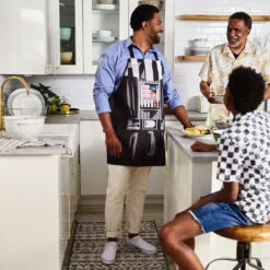 Hallmark Star Wars™ Darth Vader™ Light-Up Apron -Hallmark shop Star Wars Darth Vader Apron With Flashing Lights 1SHP2133 02