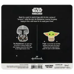 Hallmark Itty Bittys® Star Wars™ The Mandalorian™ And Grogu™ Plush, Set Of 2 -Hallmark shop Star Wars Mandalorian and Grogu Plush itty bittys 2Pack 1KDD2106 04