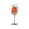 Lolita Super Teacher Handpainted Wine Glass, 15 Oz. -Hallmark shop Super Teacher Handpainted Wine Glass 6010154 01