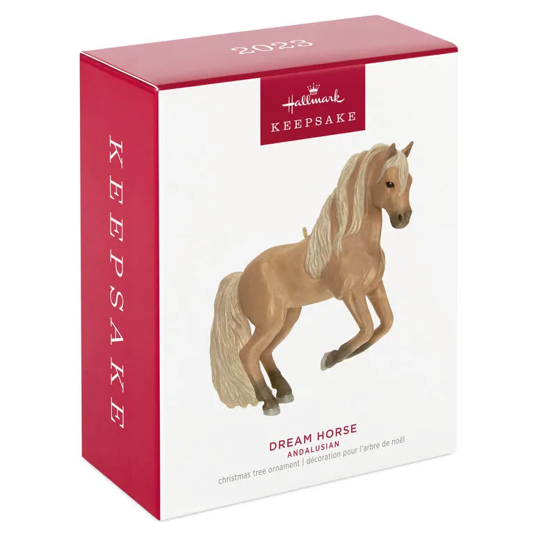 Hallmark Andalusian Dream Horse Ornament 6 Hallmark Andalusian Dream Horse Ornament - Image 4