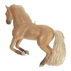 Hallmark Andalusian Dream Horse Ornament 13 Hallmark Andalusian Dream Horse Ornament -Hallmark shop Tan Horse Keepsake Ornament 1799QGO2709 06