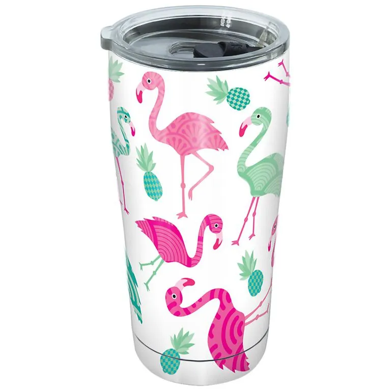 Tervis® Flamingos Stainless Steel Tumbler, 20 Oz. 3 Tervis® Flamingos Stainless Steel Tumbler, 20 Oz.