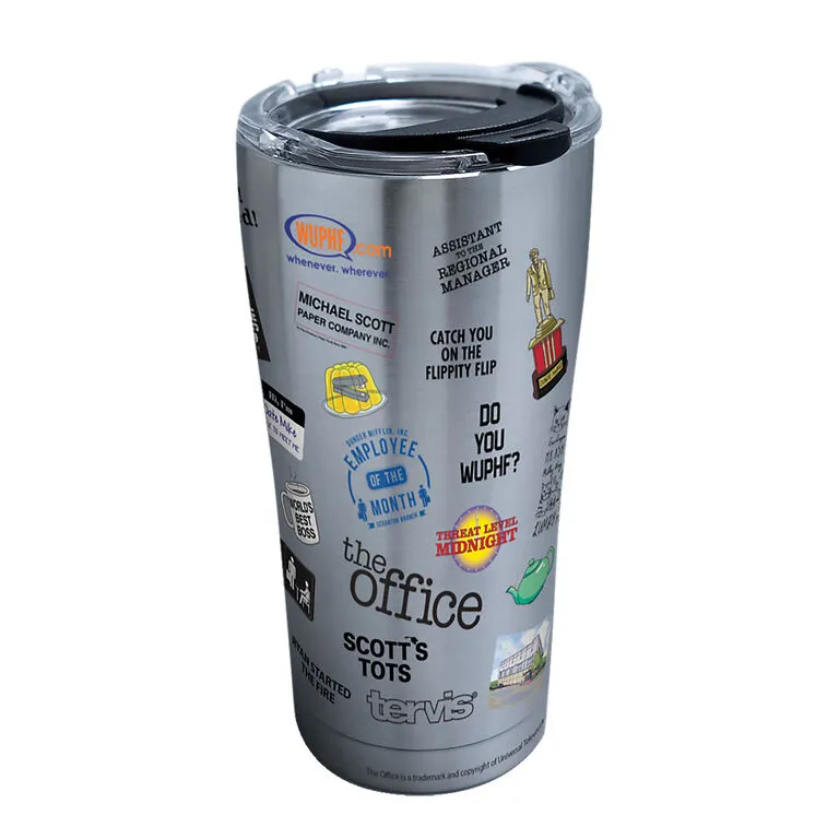 Tervis The Office Collage Stainless Steel Tumbler, 20 Oz. 3 Tervis The Office Collage Stainless Steel Tumbler, 20 Oz.