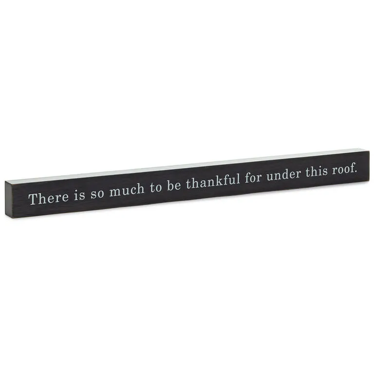 Hallmark Under This Roof Wood Quote Sign, 23.5x2 3 Hallmark Under This Roof Wood Quote Sign, 23.5x2