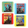 Star Wars: The Mandalorian Comic Book Cover Coasters, Set Of 4 -Hallmark shop The Mandalorian Coaster Set 17446 01