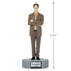 Hallmark The Office Dwight Schrute Ornament With Sound 10 Hallmark The Office Dwight Schrute Ornament With Sound -Hallmark shop The Office Dwight Schrute Keepsake Ornament 2199QXI7257 03