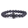 Fahlo Black Bead Penguin Passage Bracelet 1 Fahlo Black Bead Penguin Passage Bracelet -Hallmark shop The Passage Penguin Blackout Bracelet PASSBLACKOUT 01
