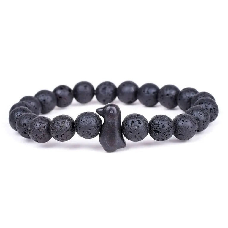 Fahlo Black Bead Penguin Passage Bracelet 3 Fahlo Black Bead Penguin Passage Bracelet