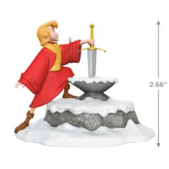 Hallmark Disney The Sword In The Stone 60th Anniversary Becoming King Arthur Ornament 10 Hallmark Disney The Sword In The Stone 60th Anniversary Becoming King Arthur Ornament -Hallmark shop The Sword in the Stone Wart Keepsake Ornament 1999QXD6659 03