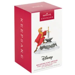 Hallmark Disney The Sword In The Stone 60th Anniversary Becoming King Arthur Ornament 11 Hallmark Disney The Sword In The Stone 60th Anniversary Becoming King Arthur Ornament -Hallmark shop The Sword in the Stone Wart Keepsake Ornament 1999QXD6659 04