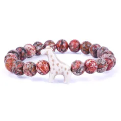 Fahlo Sahara Stone Giraffe Trek Bracelet