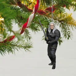 Hallmark Netflix The Witcher Geralt Of Rivia Ornament -Hallmark shop The Witcher Geralt of Rivia Keepsake Ornament 2199QXI7419 02