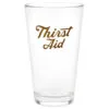 Hallmark Thirst Aid Pint Glass, 16 Oz. -Hallmark shop Thirst Aid Pint Glass 1BRW3228 01