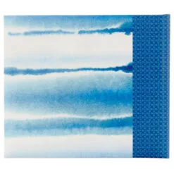 Hallmark Blue Shibori Print Guest Book -Hallmark shop Tie Dye Blue Guest Book 1EDY3150 04