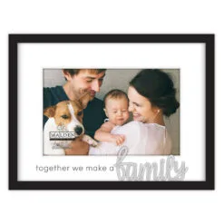 Malden Together We Make A Family Wood Picture Frame, 4x6