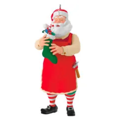Hallmark Toymaker Santa Surprise Mystery Ornament