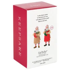 Hallmark Toymaker Santa Surprise Mystery Ornament 17 Hallmark Toymaker Santa Surprise Mystery Ornament -Hallmark shop Toymaker Santa Holding Stocking Keepsake Ornament 1999QGO2967 07