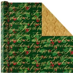 Hallmark Traditional Christmas 4-Pack Reversible Wrapping Paper Rolls, 150 Sq. Ft. -Hallmark shop Traditional Christmas 4Pack Reversible Wrapping Paper Rolls 150 sq ft root 5JXW1738 JXW1738 1470 5.jpg Source Image