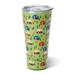 Swig Happy Camper Stainless Steel Tumbler, 32 Oz.