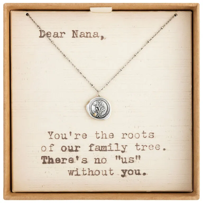 Tree Charm Dear You Nana Necklace, 17.5" 4 Tree Charm Dear You Nana Necklace, 17.5" - Image 2