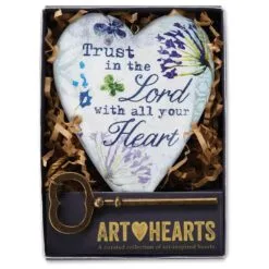 Trust In The Lord Art Heart Sculpture, 4" -Hallmark shop Trust in the Lord Art Heart Sculpture 4 root 1003480068 1003480068 1470 4.jpg Source Image