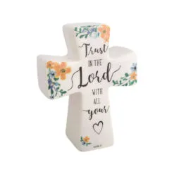 Roman Trust In The Lord Porcelain Prayer Cross