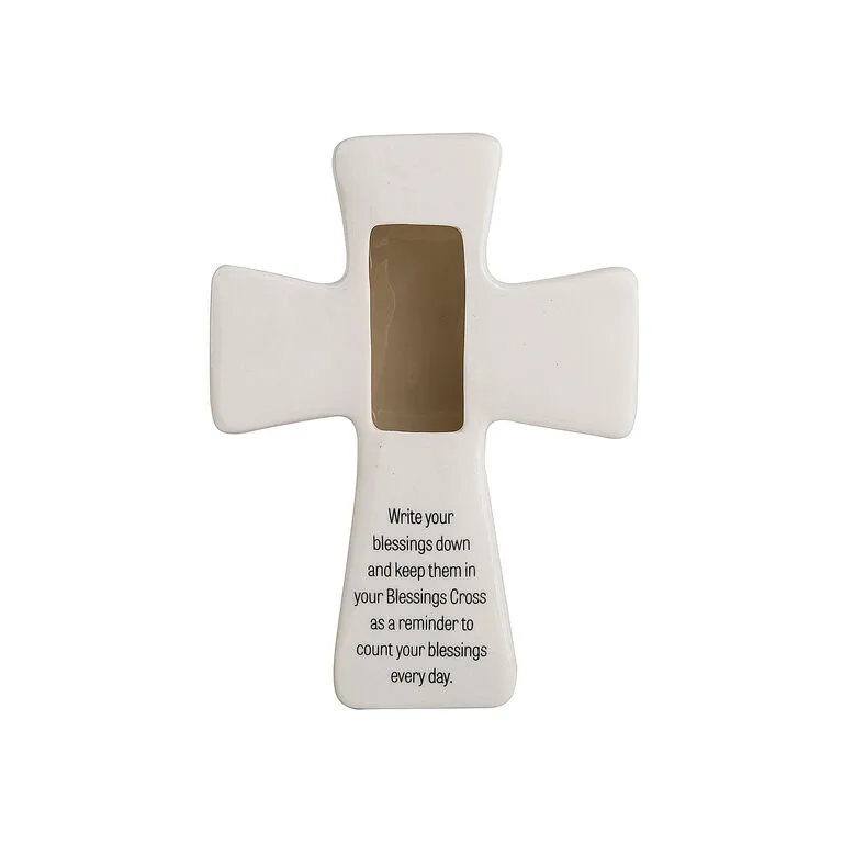 Roman Trust In The Lord Porcelain Prayer Cross 5 Roman Trust In The Lord Porcelain Prayer Cross - Image 3
