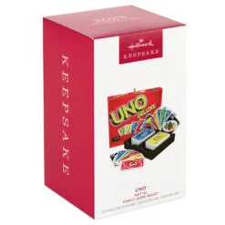 Hallmark Mattel UNO™ Family Game Night® Ornament 11 Hallmark Mattel UNO™ Family Game Night® Ornament -Hallmark shop UNO Game Keepsake Ornament 1899QXR8249 04