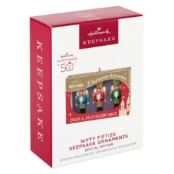 Hallmark Nifty Fifties Keepsake Ornaments Special Edition Ornament -Hallmark shop Vintage Box of Nutcrackers Keepsake Ornament 2099QGO2819 04