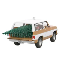 Hallmark All-American Trucks 1973 Chevrolet® Blazer® 2023 Metal Ornament -Hallmark shop Vintage Chevy Blazer Truck Keepsake Ornament 2199QXR8159 06