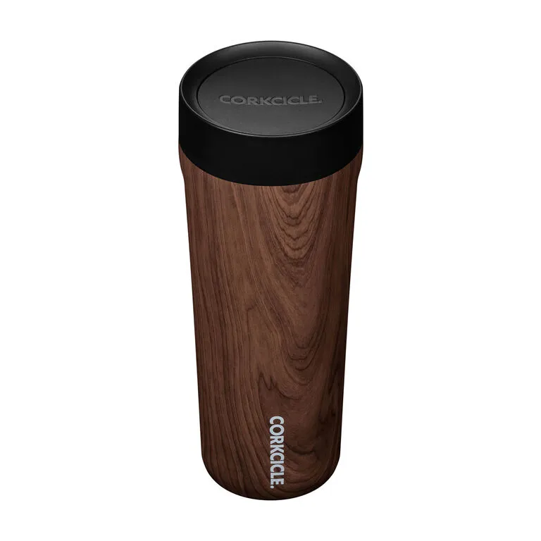 Corkcicle Walnut Wood Stainless Steel Commuter Cup, 17 Oz. 4 Corkcicle Walnut Wood Stainless Steel Commuter Cup, 17 Oz. - Image 2