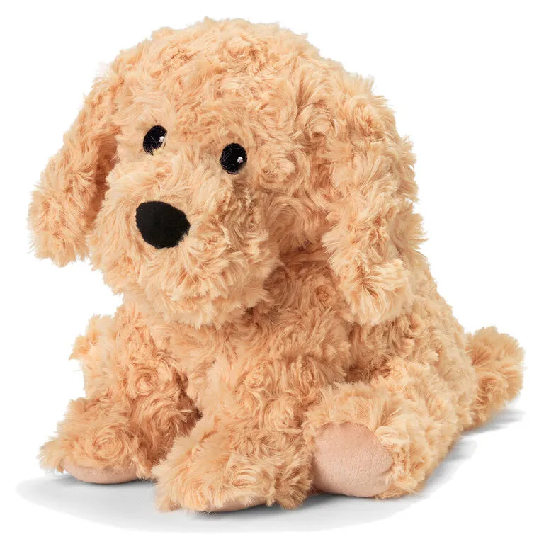 Warmies Heatable Scented Golden Retriever Dog Stuffed Animal, 10" 3 Warmies Heatable Scented Golden Retriever Dog Stuffed Animal, 10"