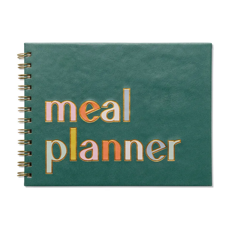DesignWorks Ink Teal Meal Planner With Grocery Checklists 3 DesignWorks Ink Teal Meal Planner With Grocery Checklists