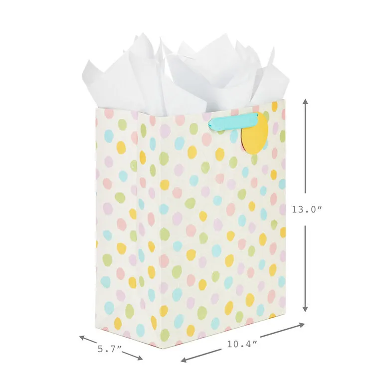 Hallmark 13" Welcome Baby 3-Pack Assorted Gift Bags With Tissue 5 Hallmark 13" Welcome Baby 3-Pack Assorted Gift Bags With Tissue - Image 3