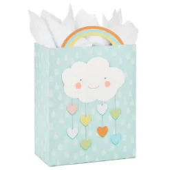 Hallmark 13" Welcome Baby 3-Pack Assorted Gift Bags With Tissue 14 Hallmark 13" Welcome Baby 3-Pack Assorted Gift Bags With Tissue -Hallmark shop Welcome Baby 3Pack Assorted Large Gift Bags Tissue 5EGB6421 05