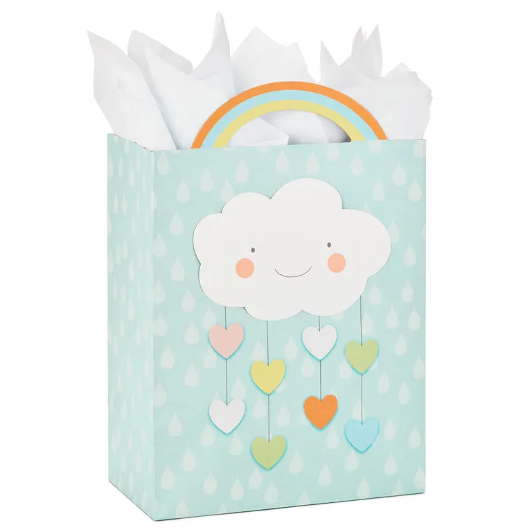 Hallmark 13" Welcome Baby 3-Pack Assorted Gift Bags With Tissue 7 Hallmark 13" Welcome Baby 3-Pack Assorted Gift Bags With Tissue - Image 5