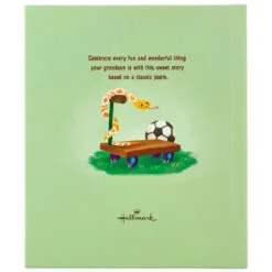 Hallmark What Are Grandsons Made Of? Recordable Storybook -Hallmark shop What Are Grandsons Made Of Recordable Storybook 1KOB1230 02