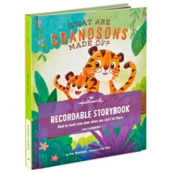 Hallmark What Are Grandsons Made Of? Recordable Storybook -Hallmark shop What Are Grandsons Made Of Recordable Storybook 1KOB1230 05
