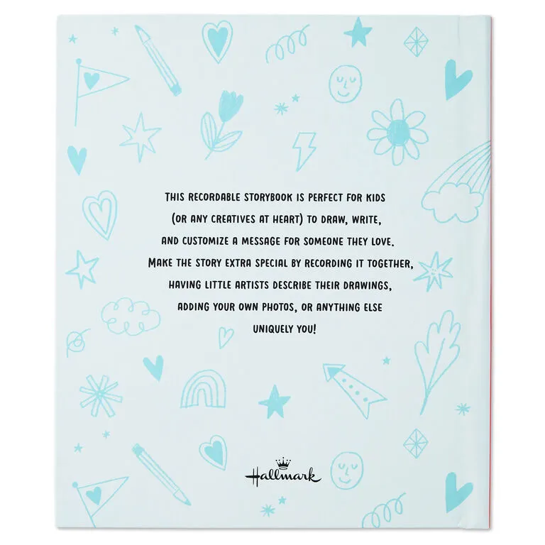 Hallmark What I Love About You! A Color-Your-Own Recordable Storybook - Image 5