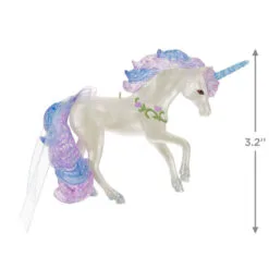 Hallmark Majestic Unicorn Ornament -Hallmark shop White Blue and Purple Unicorn Keepsake Ornament 1799QGO2717 03