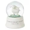 Hallmark Little Lamb Musical Snow Globe 2 Hallmark Little Lamb Musical Snow Globe -Hallmark shop White Lamb in Flowers and Grass Water Globe 1BBY4723 01