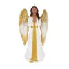 Hallmark Angel Of Adoration Ornament 2 Hallmark Angel Of Adoration Ornament -Hallmark shop White and Gold Angel Keepsake Ornament 1999QSM7857 01