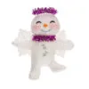 Hallmark Snow Angel Ornament -Hallmark shop White and Pink Glittery Snow Angel Keepsake Ornament 1399QGO2749 01