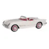 Hallmark 1953 Chevrolet® Corvette® 70th Anniversary 2023 Metal Ornament -Hallmark shop White and Red Corvette Car Keepsake Ornament 2199QXE3247 01