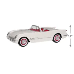 Hallmark 1953 Chevrolet® Corvette® 70th Anniversary 2023 Metal Ornament 10 Hallmark 1953 Chevrolet® Corvette® 70th Anniversary 2023 Metal Ornament -Hallmark shop White and Red Corvette Car Keepsake Ornament 2199QXE3247 03