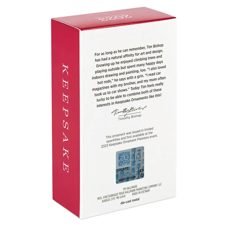 Hallmark 1953 Chevrolet® Corvette® 70th Anniversary 2023 Metal Ornament 7 Hallmark 1953 Chevrolet® Corvette® 70th Anniversary 2023 Metal Ornament - Image 5