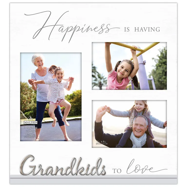 Malden Grandkids To Love Collage Picture Frame, 12.25x13.25 3 Malden Grandkids To Love Collage Picture Frame, 12.25x13.25