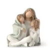 Willow Tree Cozy Figurine -Hallmark shop Willow Tree Mom with Two Children Cozy Figurine 28111 01