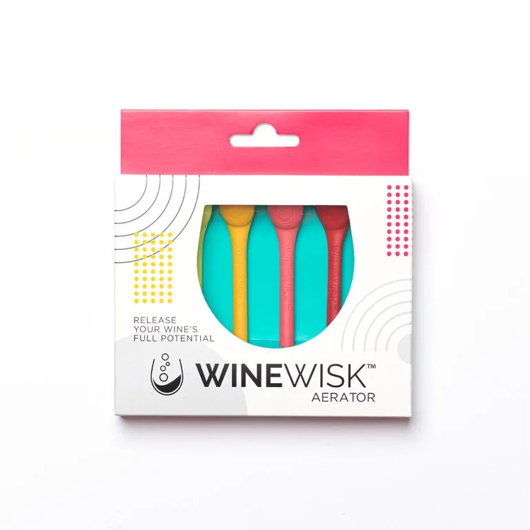 Winewisk Wine Aerator & Wine Glass Charms, Set Of 6 4 Winewisk Wine Aerator & Wine Glass Charms, Set Of 6 - Image 2