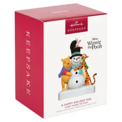 Hallmark Disney Winnie The Pooh A Happy Holiday Hug Musical Ornament -Hallmark shop Winnie the Pooh Tigger Piglet Keepsake Ornament 2999QXD6737 04